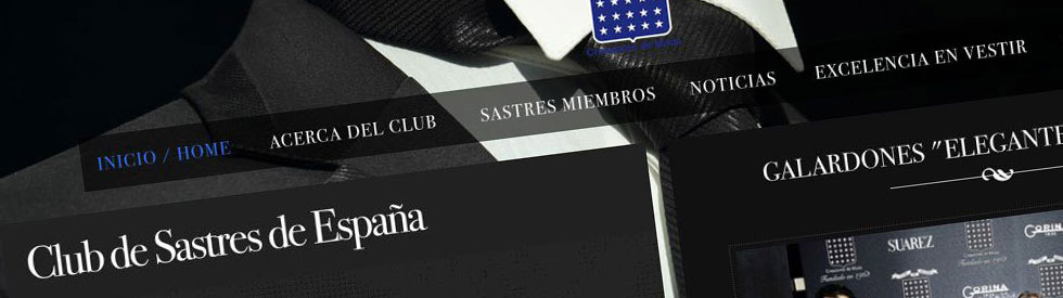 Pantallazo Web Club de Sastres de España